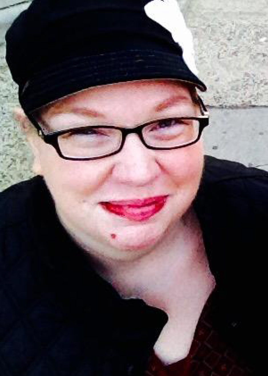 Linda Voorhees looks into the distance